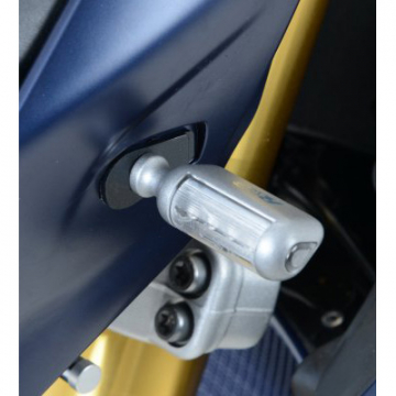 view R&G FAP0006.BK Front Indicator Adapters for BMW S1000R / RR, RnineT, R1200GS / Adventure