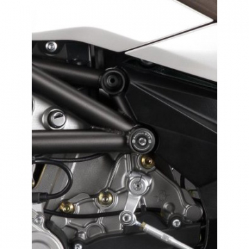 R&G FI0055.BK Lower Frame Insert, Left for MV Agusta Brutale 675 / 800 (2012-2014)