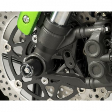 R&G FP0095BK Front Axle Sliders for Kawasaki Ninja 1000 and Z1000