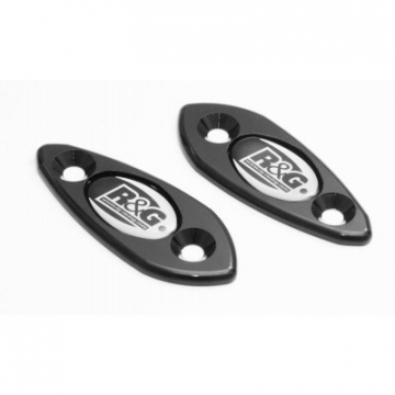 view R&G MBP0012.BK Mirror Blanking Plates for Suzuki GSX-R600 / 750 L1-L2
