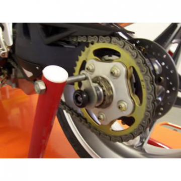 view R&G SS0002BK Rear Axle Sliders for MV Agusta models
