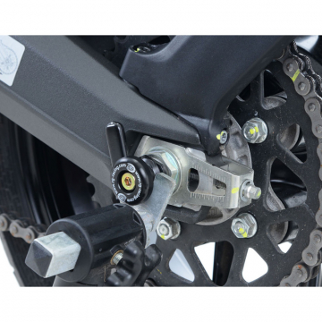 R&G SS0044BK Spindle Sliders for Ducati Scrambler (2015-) & Monster 797 (2017-)