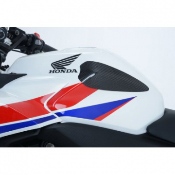 view R&G TS0019C Carbon Kevlar Tank Sliders for Honda CBR500R (2013-2015)