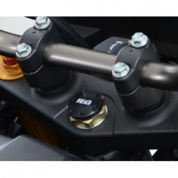 view R&G Y.TI0004.BK Top Yoke Cap for Suzuki V-Strom 1000 (2014-2016)