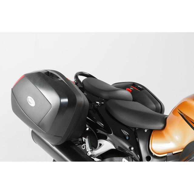 GSX-1300R隼 フルパニア GIVI ヘプコ&ベッカー SW-MOTECH Removable side carrier - GIVI & KAPPA cases - Hayabusa - SW-MOTECH