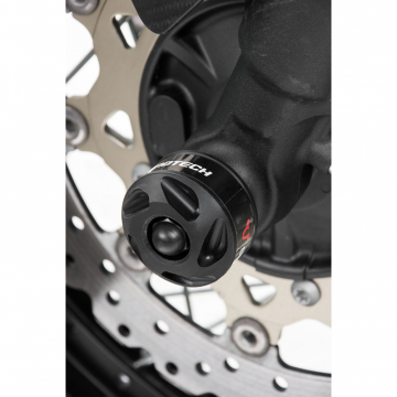 Sw-Motech STP.06.176.10001/B Front Axle Sliders for Yamaha Super Tenere (2010-current)