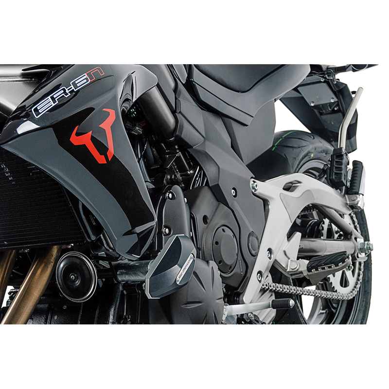 SwMotech STP.08.590.10900.B Frame Sliders for Kawasaki ER6N (2012