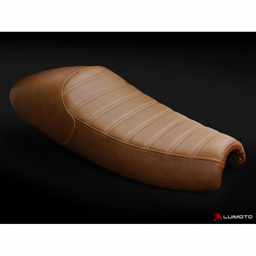 view Luimoto 10073101 Sixty 8 Vintage Ribbed Seat Cover for Triumph Thruxton/ Bonneville/Scrambler