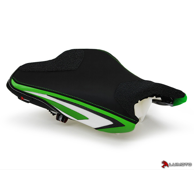 Luimoto 3222101 Anniversary Edition Rider Seat Cover for Kawasaki