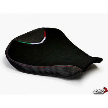 view Luimoto 7021101 Team Italia Suede Rider Seat Cover for MV Agusta F4 (2010-current)