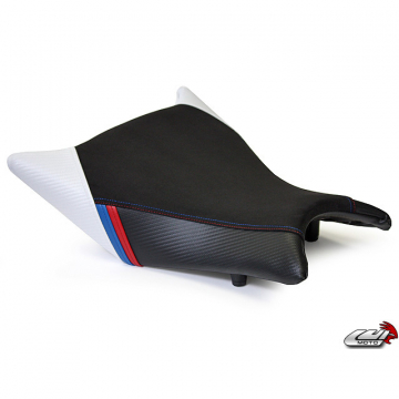 Luimoto 8042101 Motorsports Edition Comfort - Rider Seat Cover for BMW S1000RR (2009-2014)