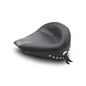 view Mustang 75084 Solo Seat with Studs for Harley-Davidson Softail