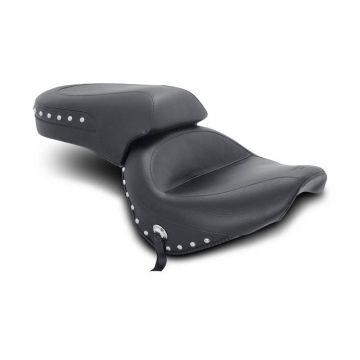 view Mustang 75266 One Piece Seat, Studs for Yamaha V-Star 650 Custom, Classic and Silverado