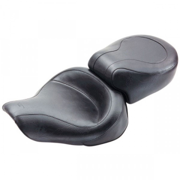 view Mustang 75415 One Piece Wide Touring Vintage Seat for Harley-Davidson Dyna Wide Glide