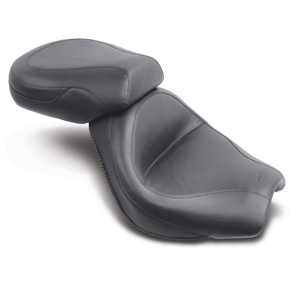 Mustang 75921 Two Piece Wide Touring Vintage Seat for Honda