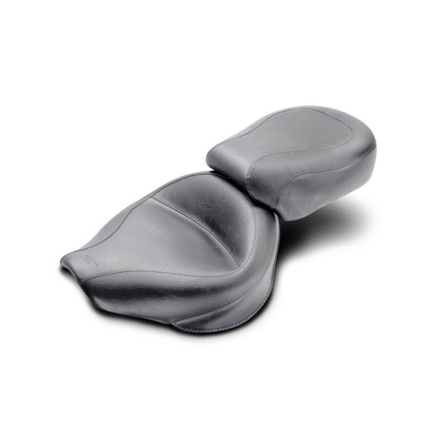 Mustang 75941 Two Piece Wide Touring Vintage Seat for Kawasaki