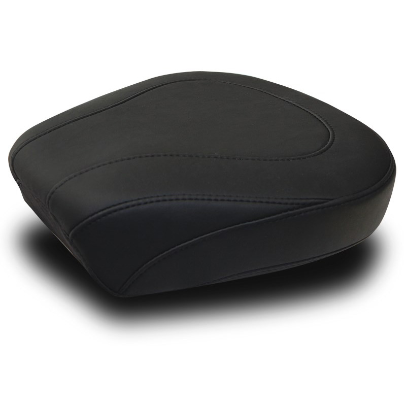 Mustang 76693 Wide Tripper Smooth Rear Seat for Harley-Davidson