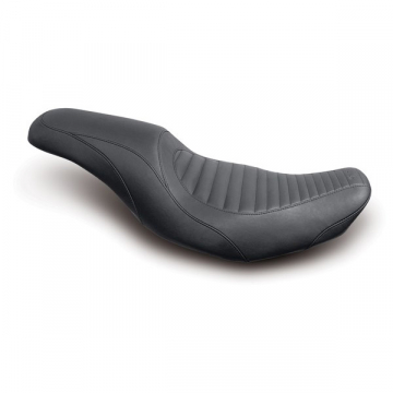 view Mustang 76715 Tripper Fastback Tuck and Roll Seat for Harley-Davidson FLHR / FLHX