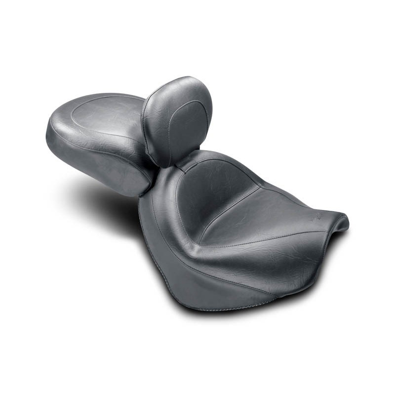 Mustang 79283 Wide Touring Vintage Seat, Backrest for Suzuki 800