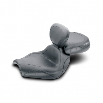 view Mustang 79291 Two Piece Vintage Seat with Driver Backrest for Kawasaki Mean Streak