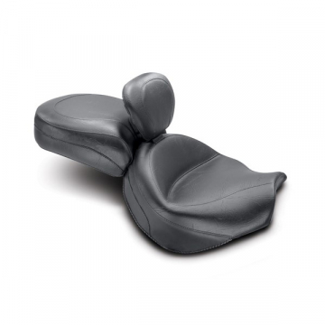 view Mustang 79371 Wide Touring Vintage Seat, Backrest for Kawasaki Vulcan 2000 (2004-2010)