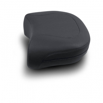 view Mustang 79436 Textured Recessed Rear Seat for Harley-Davidson FLHP (1983-2021)