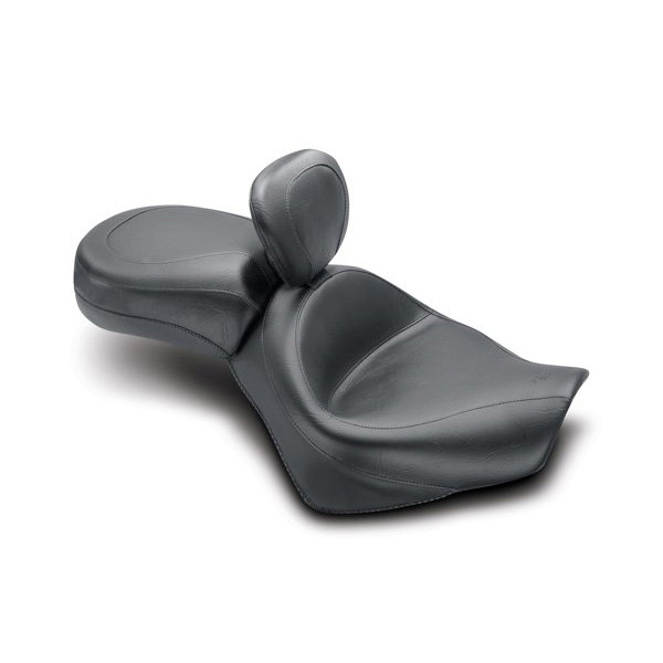 ホンダソウイチ GHOST Mustang 79471 Wide Touring Vintage Seat, Backrest for Honda