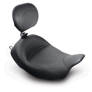 view Mustang 79600 Vintage Solo Seat with Backrest for Harley-Davidson FLHT/FLTR/FLHX/FLHR