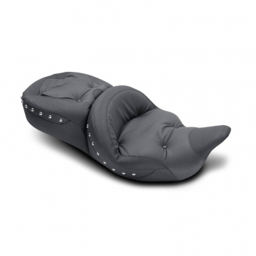 view Mustang 79604 Super Touring Regal Seat, Studs for Harley-Davidson FLHT/FLTR/FLHX/FLHR