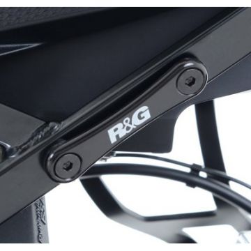 view R&G BLP0047BK Rear Foot Rest Blanking Plate for BMW S1000XR, Trident/Daytona 660
