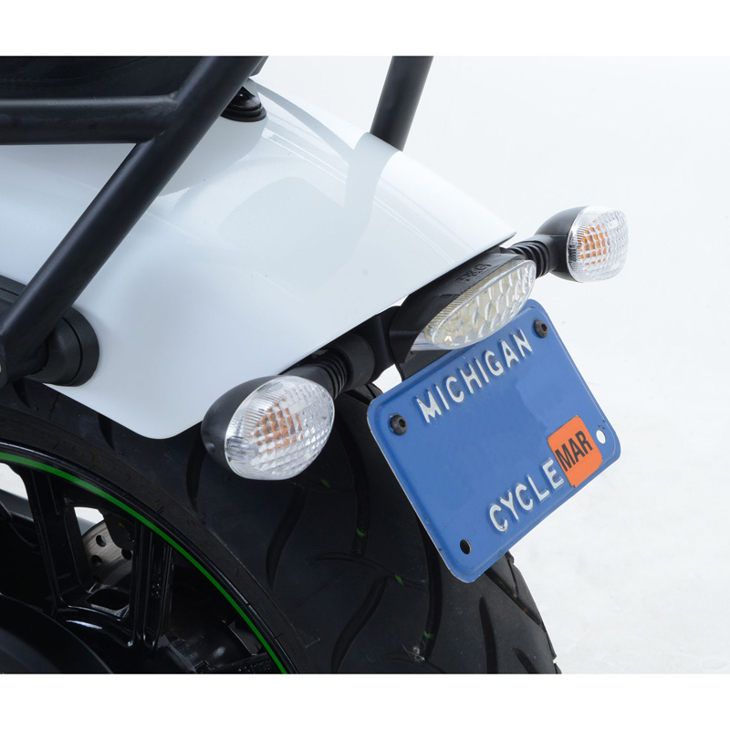 Motorcycle License Plate Bracket & Taillight – Fender Eliminator For Kawasaki Vulcan S 650 & Vulcan Cafe