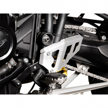 view Sw-Motech SCT.11.174.10201.S Left Heel Guard, Silver for Triumph Tiger 800