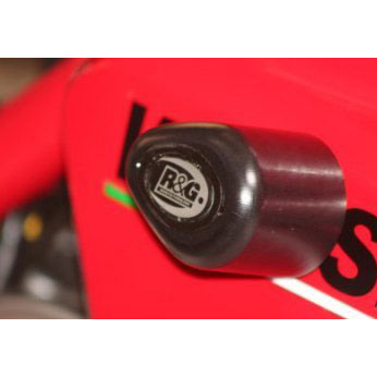 view R&G CP0196BL Aero Style Frame Sliders, Black for Ducati 1198S/1098/848