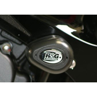 view R&G CP0215BL Frame Sliders Aero Style, Black for Honda CBR1000RR '06-'07