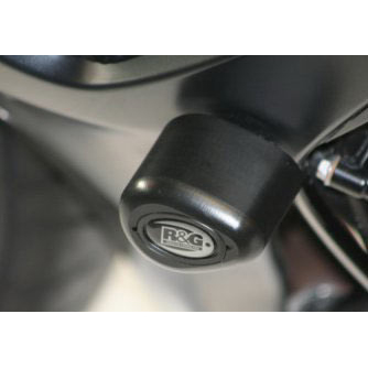 view R&G CP0216BL Frame Sliders Aero Style, Black for GSX-R1000 K5-K6 '05-'06