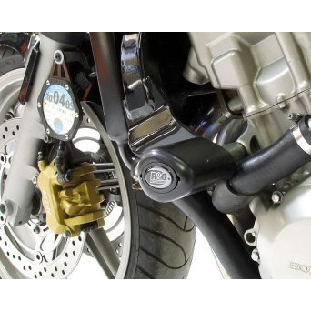 view R&G CP0250BL Aero Style Frame Sliders, Black for Honda CBF1000 ABS '06-'18