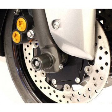 R&G FP0094BK Front Axle Sliders for Yamaha T-Max 500 (2008-current)