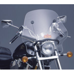 view Slipstreamer SS-24 Hellfire Cruiser Shield 4-Point Handlebar Mounted Universal Windshield