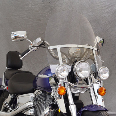 for 01-05 Honda GL1800 National Cycle Mirror Mount Wing Deflector Dark Tint