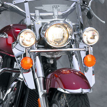 National Cycle Chrome Lowers for National Cycle Switchblade Windshields