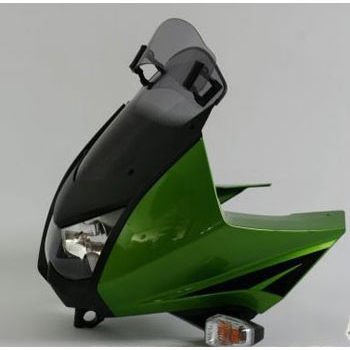 view MRA 4025066116584 VarioTouring Windshield for Kawasaki KLR650 (2008-2018)