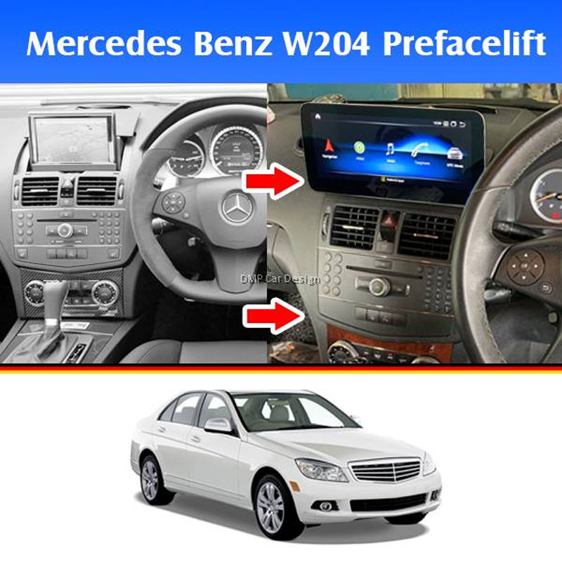 Wireless Carplay & Android Auto (W204) Mercedes C-Class (Pre-Facelift) –  DMP Car Design