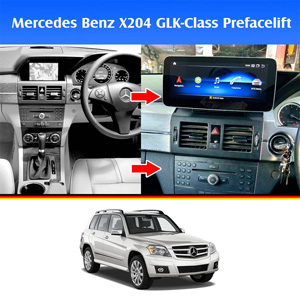 product list GLK200 GLK220 GLK250 GLK280 GLK300 GLK320 GLK350 X204 PRE-FACELIFT